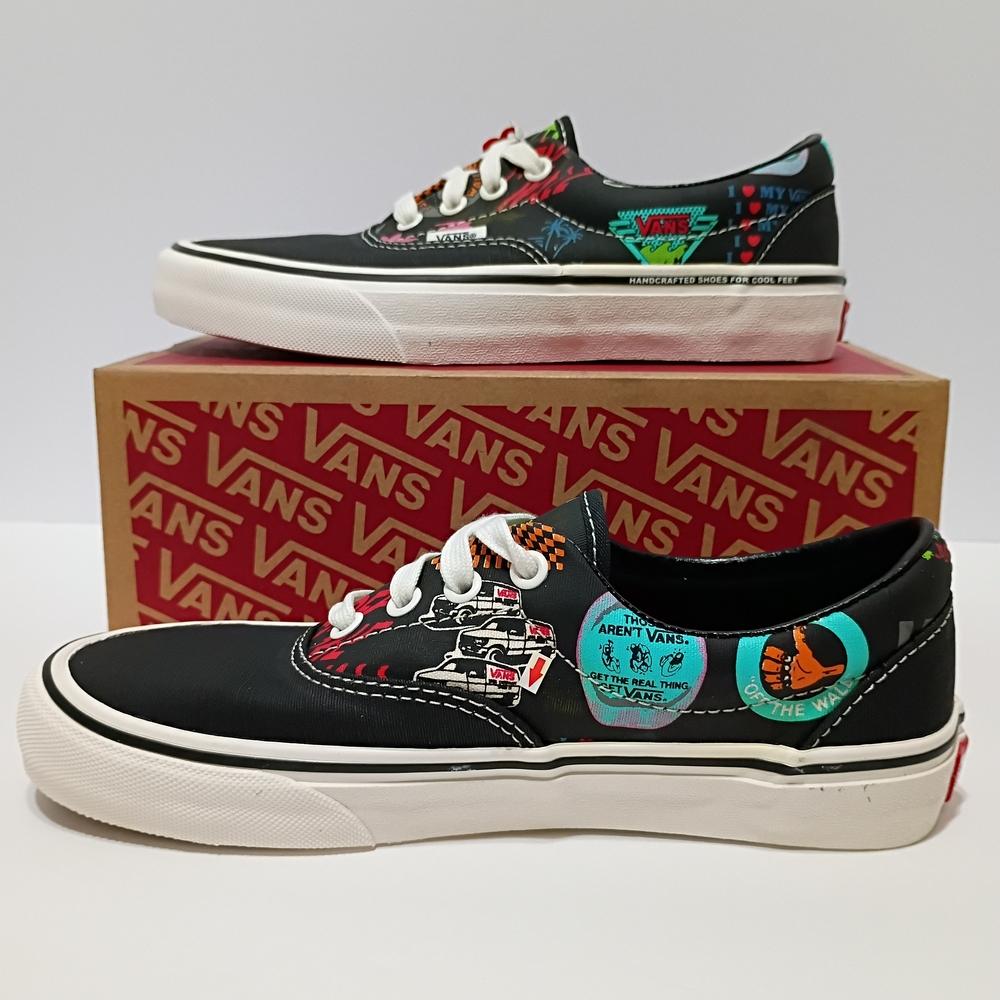 Vans Era Sf V66 Black Multi Unisex Skater Sneakers - Picture 2 of 15